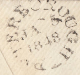 87535 - 1848 CAMBS/'THORNEY' UDC (CB144). Envelope to Peterborough with three ma...