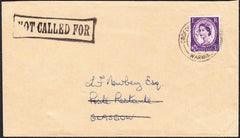 87546 - 1965 UNDELIVERED MAIL. Envelope Warminster to a Po...