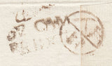 87566 - 1785 CAMBS/FIRST TYPE MILEAGE MARK (CB30b). 1785 wrapper Cambridge to Marlborough dated...
