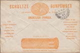 87756 - "SCHULTZE GUNPOWDER" ADVERTISING ENVELOPE. 1897 en...