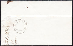 87840 - NOTTS. 1832 letter Retford to Ripon dated 27th Oct...