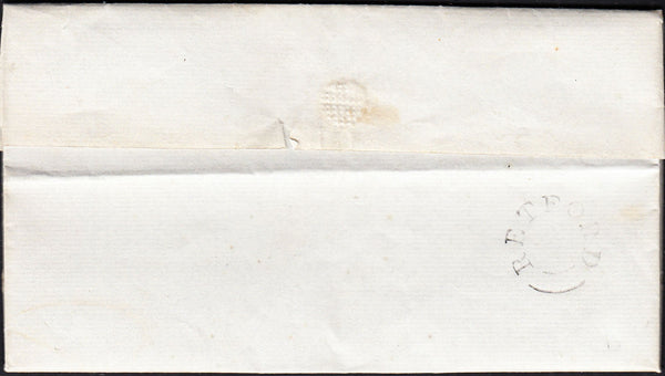 87844 - NOTTS. 1838 letter dated June 9th Chesterfield to ...