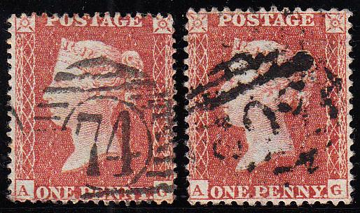 88016 - PL.2 (AG) MATCHED PAIR S.C. 16 (SG21) AND L.C. 14 ...