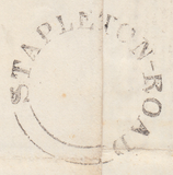 88101 - BRISTOL STAPLETON-ROAD UDC. 1853 letter from the "Clifton Union, The ...