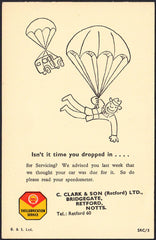 88139 - NOTTS/ADVERTISING. Unused postcard (1950s?) advert...