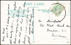 88185 - DEVON. 1910 postcard Paignton to Middlesex with KE...
