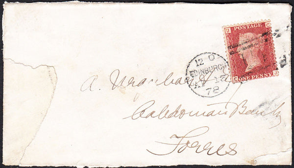 88653 - EDINBURGH DOTTED CIRCLE (RA19)/1D PL.184 (CJ) (SG4...