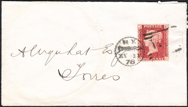 88654 - EDINBURGH DOTTED CIRCLE (RA19)/1D PL.189 (EJ) (SG4...