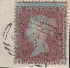 88885 - PL.176 (TL) STATE ONE (SG17). Good used 1854 1d pl...