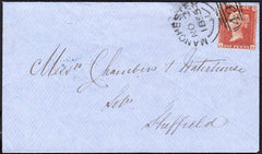 89000 - PL.4 (AG) (Spec.C6). 1855 envelope Manchester to S...