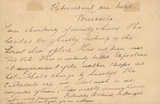 89234 - 1895 UNDERPAID MAIL BELGIUM TO ENGLAND. Belgian 5c...