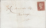 89242 - 1842 CAMBS/ELY MALTESE CROSS/PL.12 (RK)(SG9). 1842 large part wrapper El...
