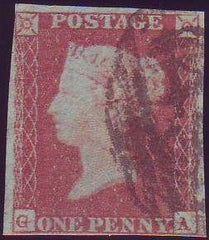 89338 - PL.89(GA)(SG8). Good used 1849 1d pl.89 lettered G...