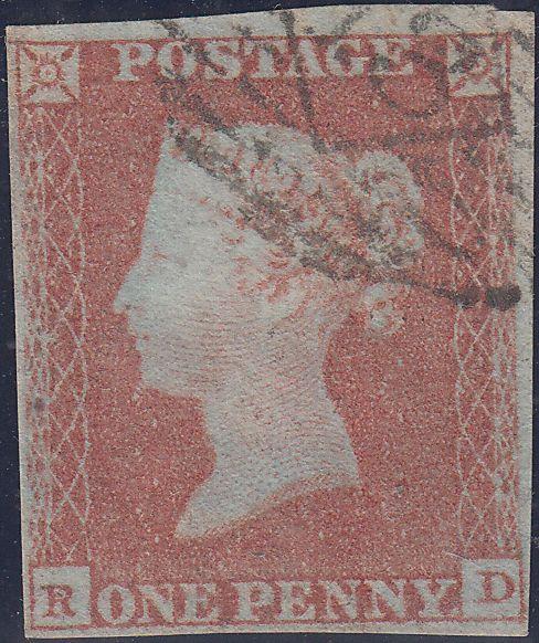89643 - PL.112 (OF)(SG8a VERY BLUED PAPER). Good used 185...