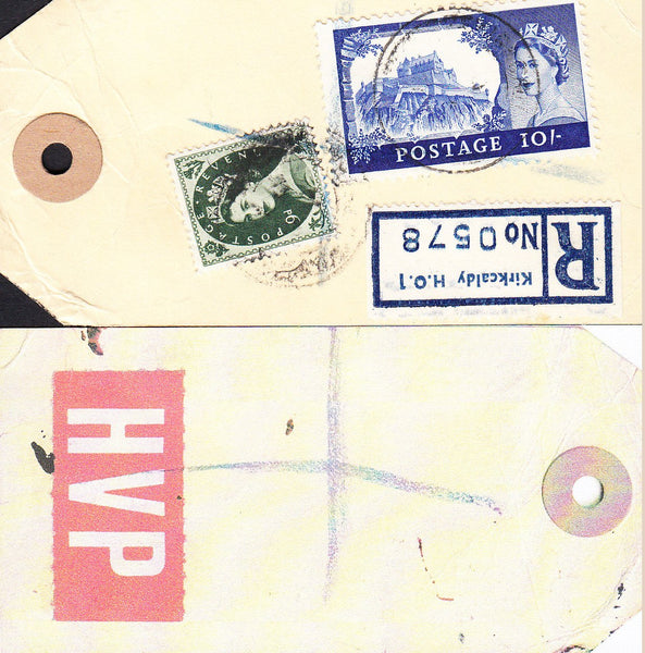 89861 - HIGH VALUE PACKET MAIL. Undated parcel tag sent re...