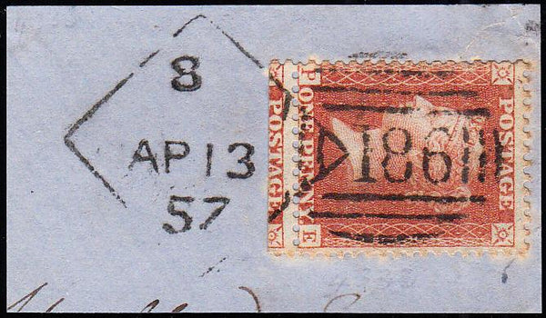 90427 - DUBLIN SPOON TYPE Bx8 'PAID' ERASED (RA78)/PL.44 (SG29)(PE).