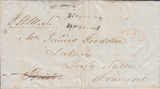 90773 - MISSENT/TO/BRISTOL HANDSTAMP (BS174). A fine 1847 printed document f...