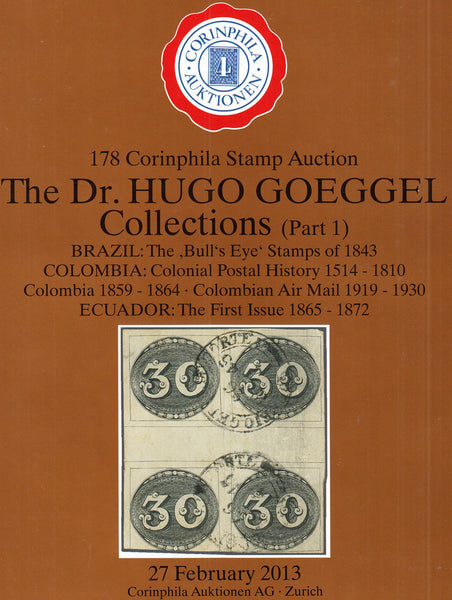 90982 - THE DR.HUGO GOEGGEL COLLECTIONS (PART 1). Superb a...