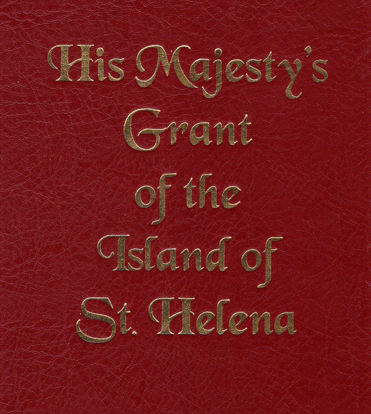 90988 - HIS MAJESTY'S GRANT OF THE ISLAND OF ST.HELENA. 19...