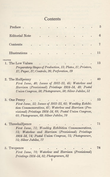 91023 'THE POSTAGE STAMPS OF GREAT BRITAIN - PART FOUR - THE ISSUES OF KING GEORGE V' BY BEAUMONT and STANTON.