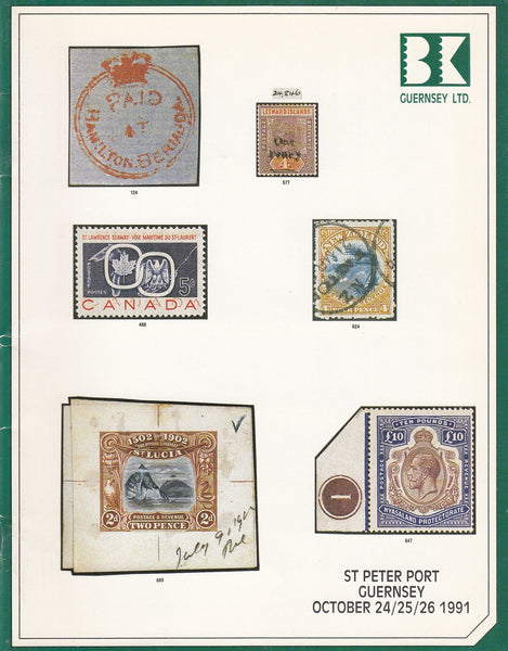 91045 - BRIDGER and KAY AUCTION CATALOGUES. Fine copies (4) ...