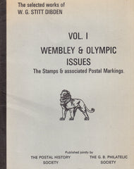 91103 - 'WEMBLEY AND OLYMPIC ISSUES VOL.1 - THE STAMPS AND AS...