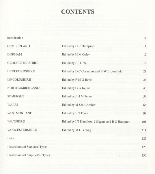 91160 - 'THE BRITISH COUNTY CATALOGUE OF POSTAL HISTORY VOL...