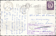 91279 1961 MAIL FOLKESTONE TO MIDDLESEX/INSTRUCTIONAL.