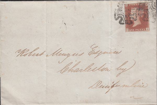 91450 - PL.9 IN RED (CI)(SG7 ON COVER)/DUNDEE MALTESE CROSS.