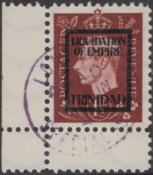 91544 - 1944 GERMAN PROPAGANDA FORGERY SET 'LIQUIDATION OF EMPIRE TRINIDAD'.