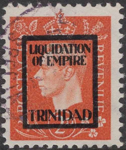 91544 - 1944 GERMAN PROPAGANDA FORGERY SET 'LIQUIDATION OF EMPIRE TRINIDAD'.