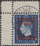 91546 - 1944 GERMAN PROPAGANDA FORGERY 'USED' SET 'LIQUIDATION OF EMPIRE BARBADOS' OVERPRINT.