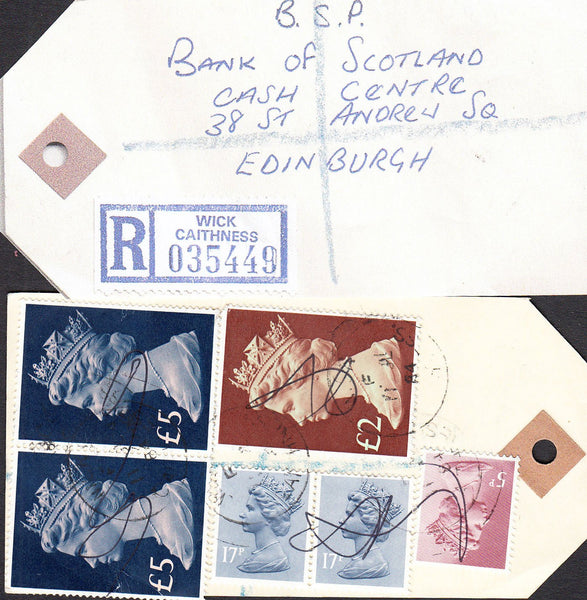 91650 - BANKERS' SPECIAL PACKET (BSP). 1984 tag sent regis...