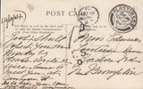 91734 - 1904 UNPAID MAIL. Post card used locally in Lon...