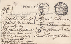 91734 - 1904 UNPAID MAIL. Post card used locally in Lon...