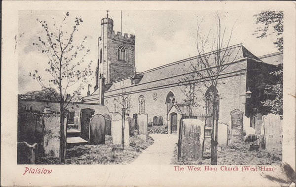 91734 - 1904 UNPAID MAIL. Post card used locally in Lon...