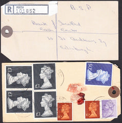 91782 - BANKERS' SPECIAL PACKET. 1975/6? parcel tag sent r...