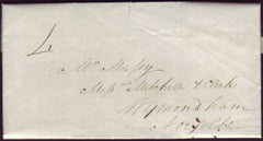 91927 - NORFOLK. 1831 letter Attleboro Hall to Wymondham d...