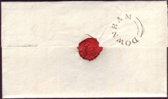 91956 - NORFOLK. 1838 letter Downham to Norwich dated Octo...
