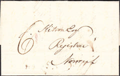 91986 - 1827 NORFOLK/'THETFORD 88' MILEAGE MARK (NK424) Letter Thetford