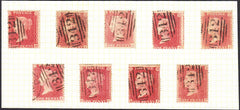 92042 - SUSSEX/HASTINGS "342" CANCELLATION. Album page of ...
