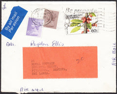 92263 - 1982 envelope Dominica to London with Dominican 60...