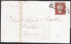 92454 - PL.180 (PG)(SG17) ON COVER. 1855 wrapper Edinburgh...