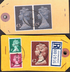 92486 - BANKERS' SPECIAL PACKET. Pair of unaddressed label...