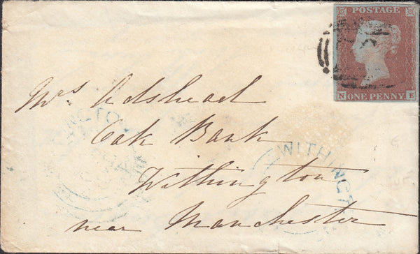 92598 - PL.87(NE)(SG8)/SHROPS. 1850 env...