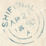 92598 - PL.87(NE)(SG8)/SHROPS. 1850 env...