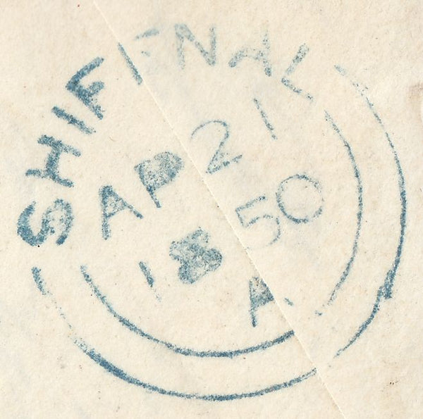 92598 - PL.87(NE)(SG8)/SHROPS. 1850 env...