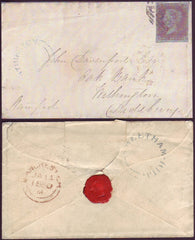 92644 - PL.85 (QH)(SG8)/'WITHINGTON' UDC/'CHEETHAM-HILL' UDC. Envelope used locally in Man...