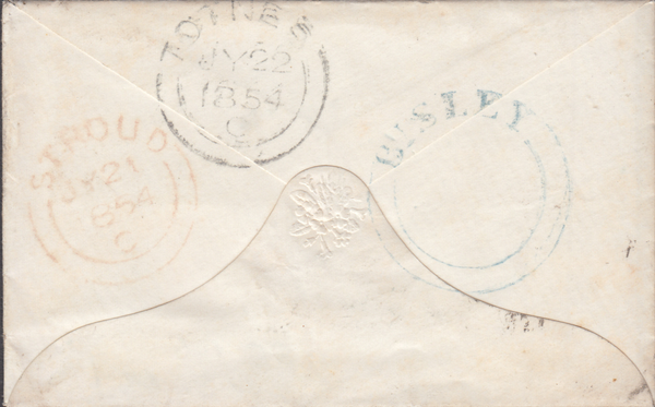 93368 - 1854 GLOS/BISLEY UDC/PL.176 (SE) STATE TWO (SG171). 185...
