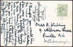 93522 - NORFOLK. 1907 post card Scole to Peterborough with...